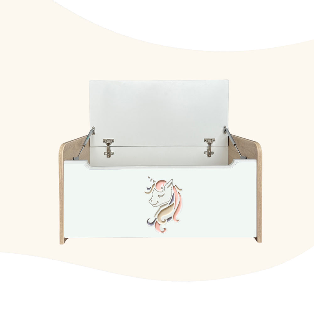 Baúl Juguetero Unicornio