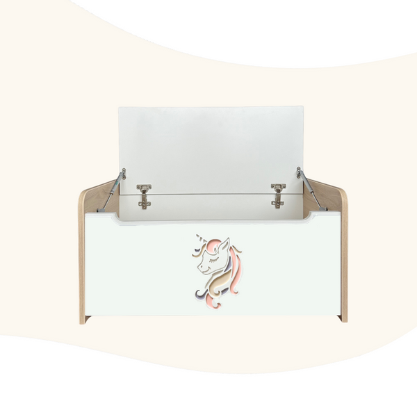 Baúl Juguetero Unicornio