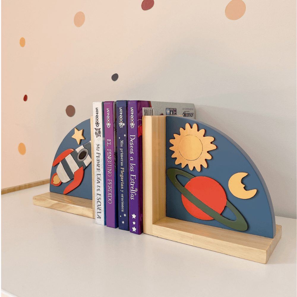 Portalibros de mesa El Espacio - Dadacticos