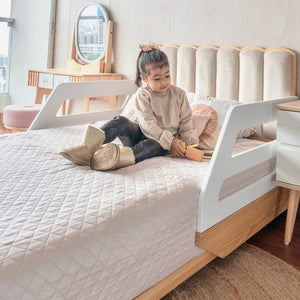Cama ABY para niños Cabecera Tapizada Nube