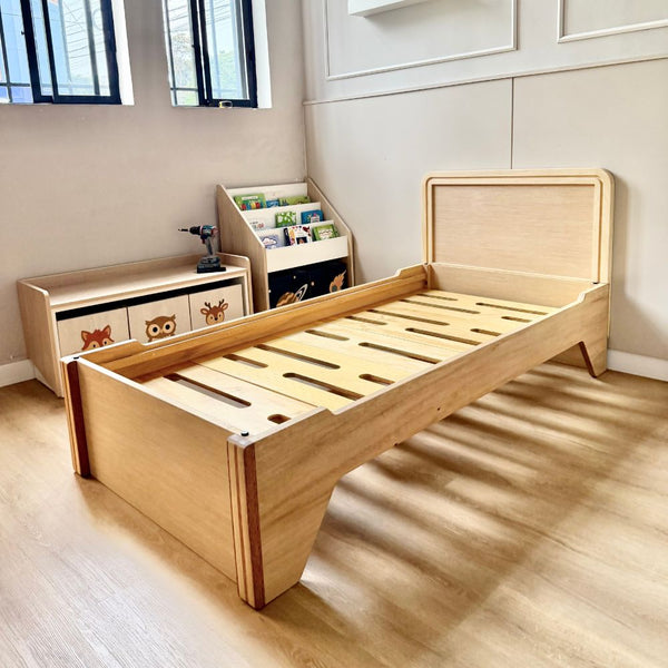 Cama EVA  para niños evolutiva en natural