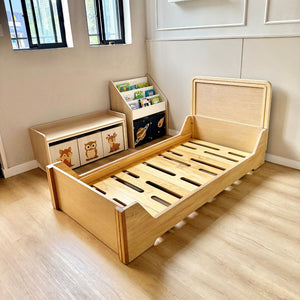 Cama EVA  para niños evolutiva en natural