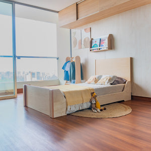 Cama EVA  para niños evolutiva en natural