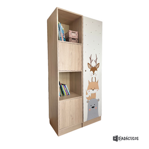 Estante organizador infantil doble - El Bosque