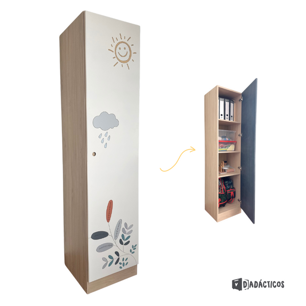 Estante organizador infantil - Naturaleza