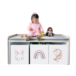 Juguetero de 3 cajas - Pasteles