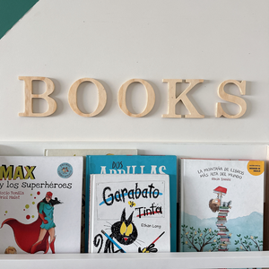 Letras decorativas BOOK