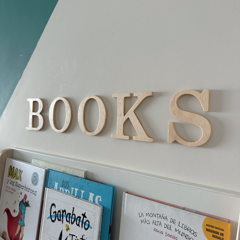 Book Letras Letras decorativas BOOK