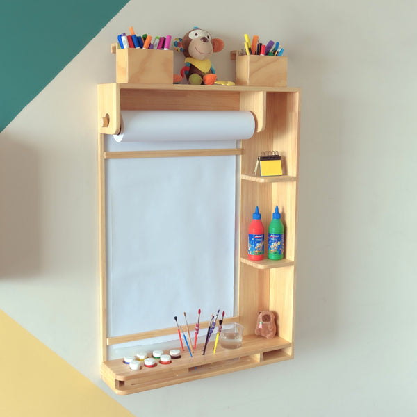 Pizarra de arte doble función para niños infantil mueble