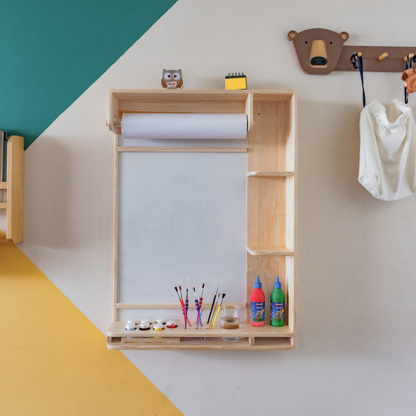 Pizarra de arte doble función para niños infantil mueble 