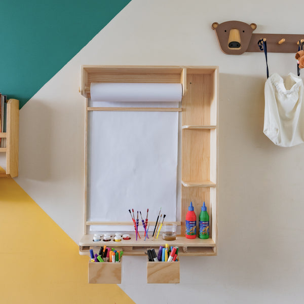 Pizarra de arte doble función para niños infantil mueble