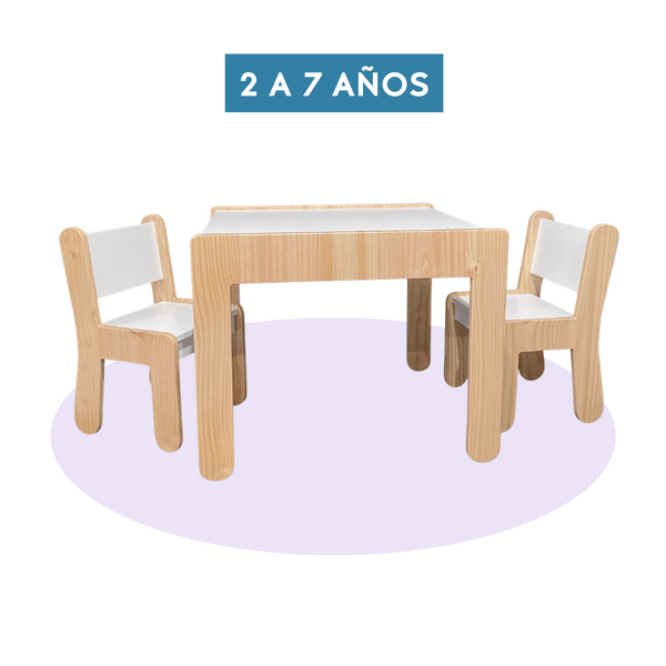 Mesa y sillas Elite