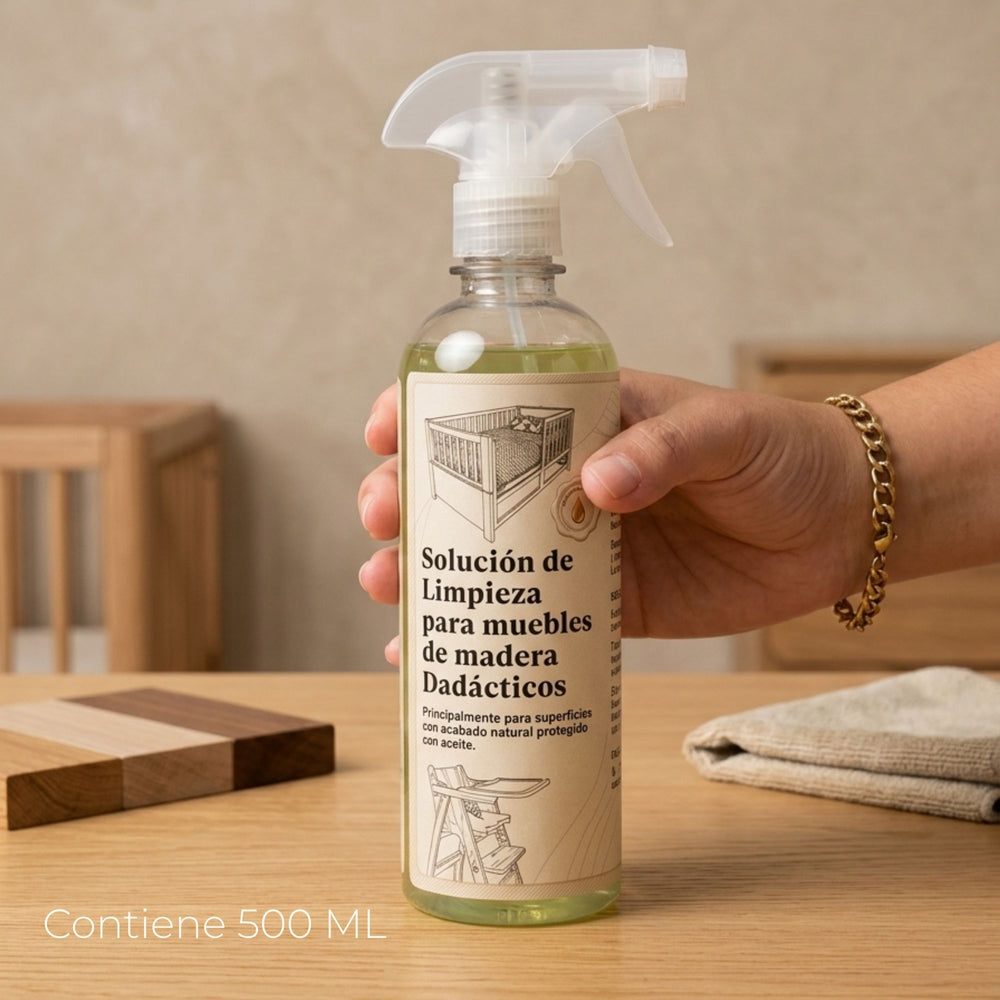 Solución de limpieza para muebles