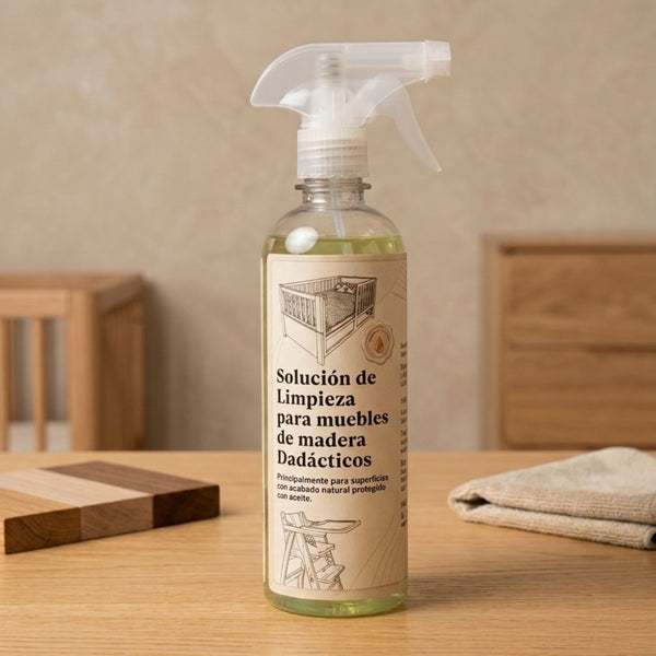 Solución de limpieza para muebles