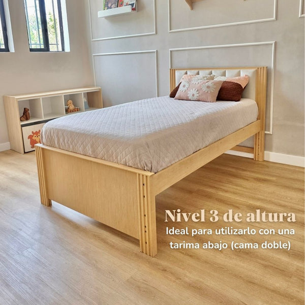 EMI - cama cuna convertible en cama de tamaño real