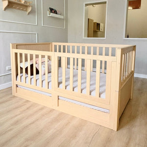 EMI - cama cuna convertible en cama de tamaño real
