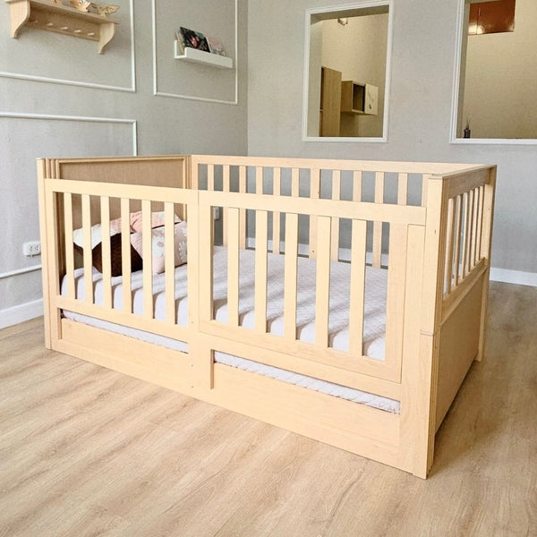 EMI - cama cuna convertible en cama de tamaño real