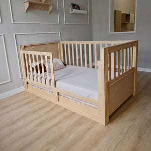 EMI - cama cuna convertible en cama de tamaño real