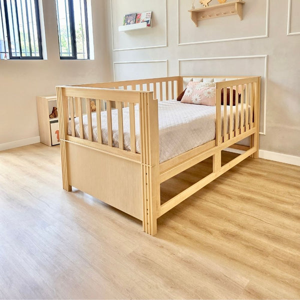 EMI - cama cuna convertible en cama de tamaño real