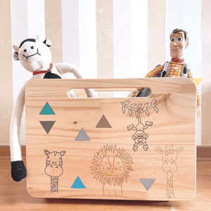 Carrito juguetero - Dadacticos