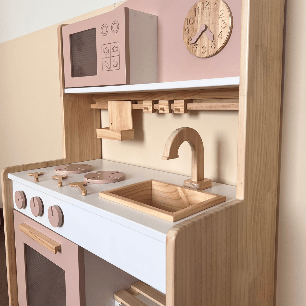 Cocina Niña Cocinita Madera NiÃ±os Cocinitas Cocinas PequeÃ±as