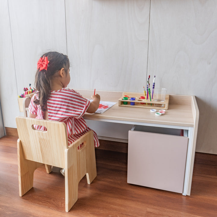 Escritorio juguetero para niños