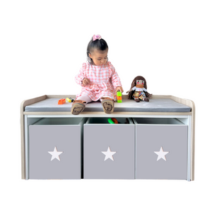 Juguetero de 3 cajas - Colores Estrella
