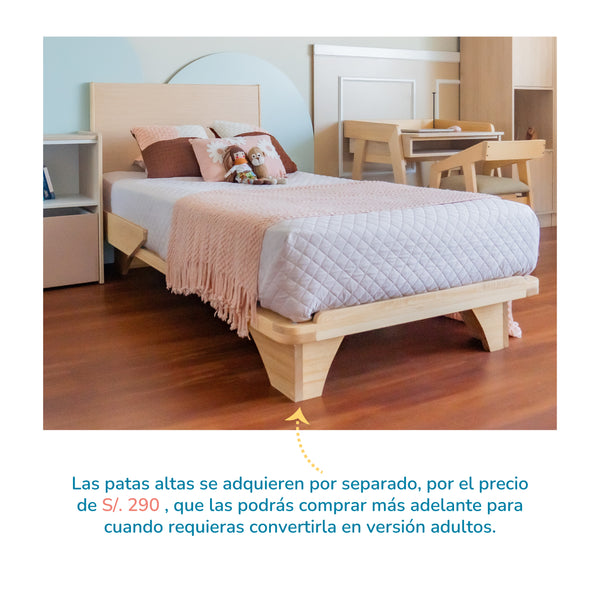 Cama ABY para niños modelo natural mueble infantil Montessori