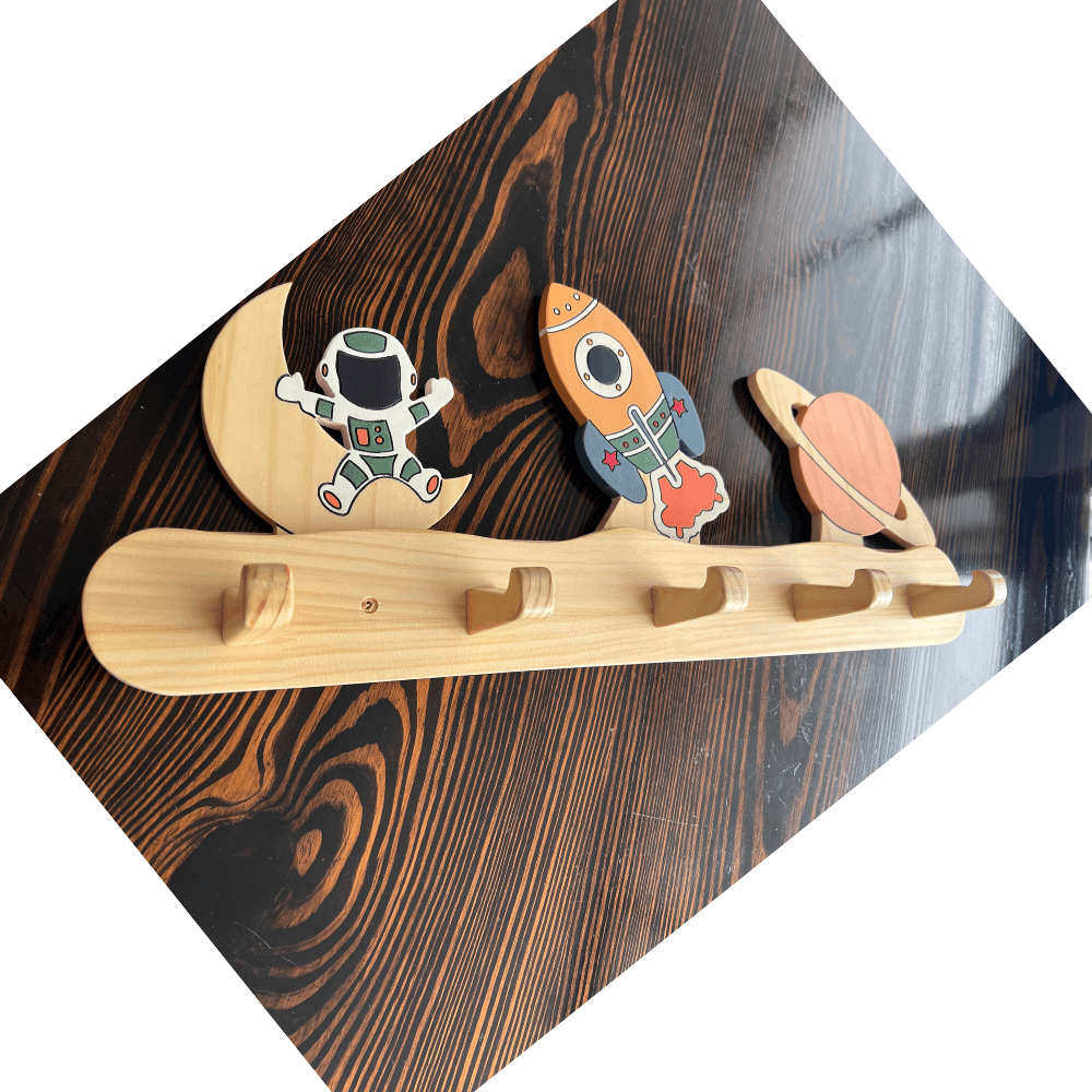 Perchero infantil temático - El Espacio - Dadacticos