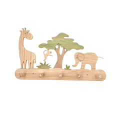 Perchero infantil temático - La Jungla - Dadacticos