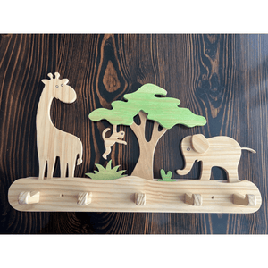 Perchero infantil temático - La Jungla - Dadacticos