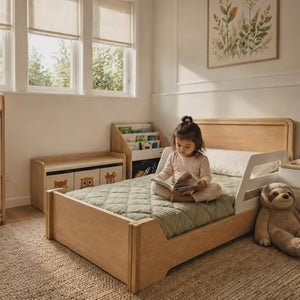Cama EVA  para niños evolutiva en natural