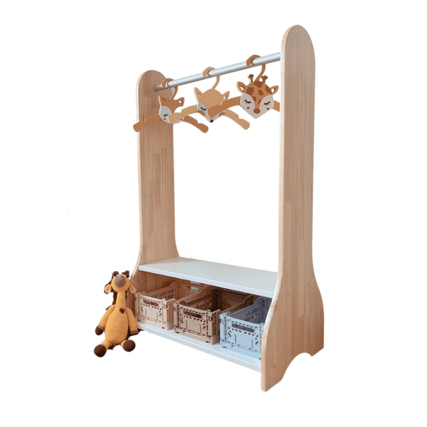 Ropero Colgador de ropa infantil Dadacticos